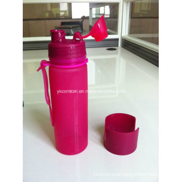 20oz Plastic Foldable Water Bottle